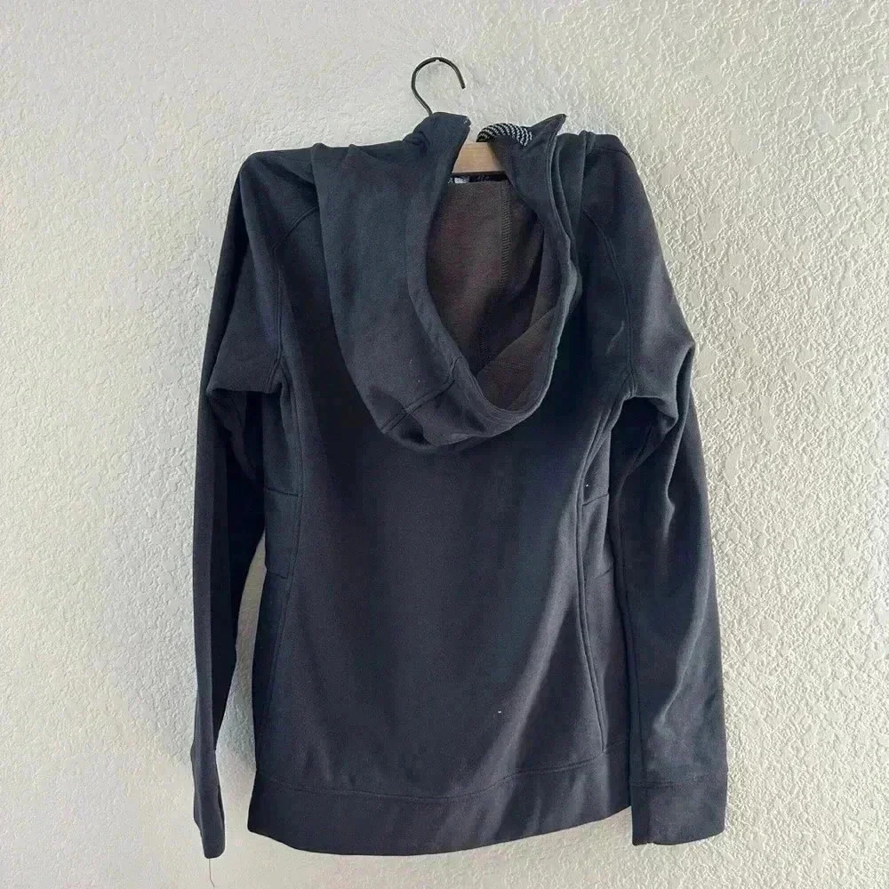 The North Face Black Hoodie Zip Jacket Women's Size S - Picture 2 of 4